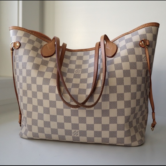 XSOLDX Louis Vuitton Neverfull Damier Azur MM - Picture 2 of 9